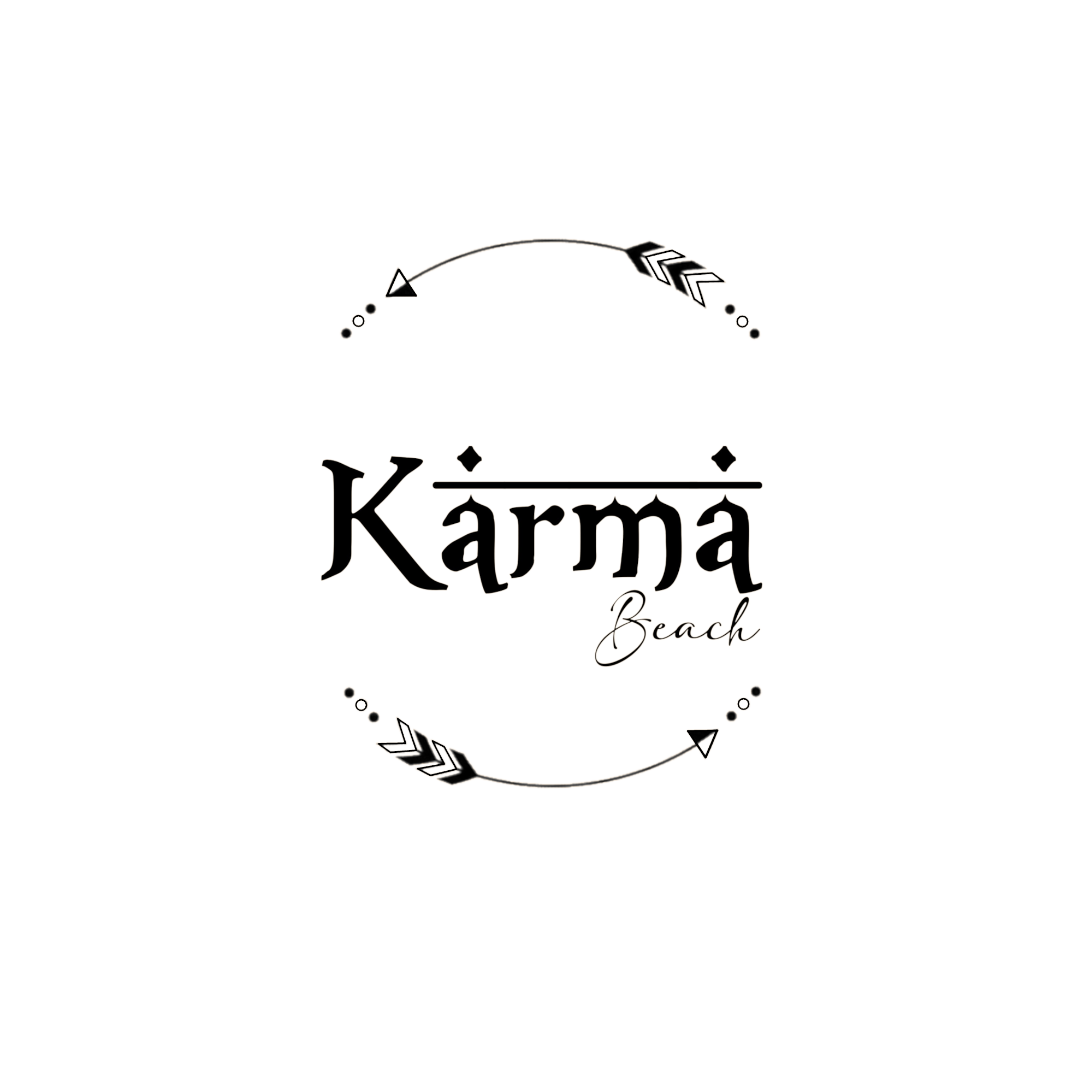 logo nero karma beach